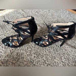- Prabal Gurung for Target black strappy high heels